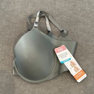 40 D Warners Simply Perfect Bra Gray